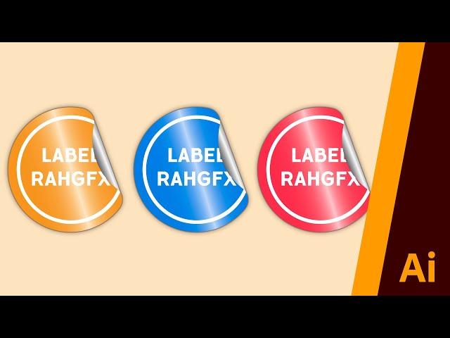label design | آموزش طراحی لیبل و استیکر
