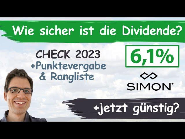 Simon Property Group (REIT) Aktienanalyse 2023: Wie sicher ist die Dividende? Jetzt günstig?