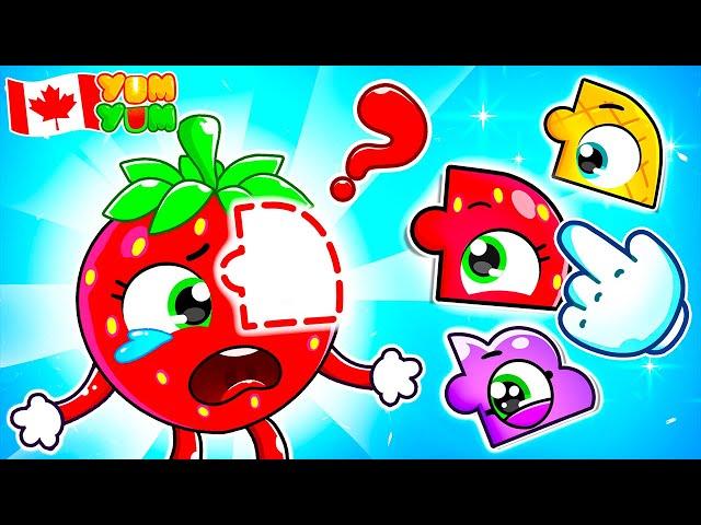 Body Puzzle Play  | The Face Puzzle Song - Learn Body Puzzle | YUM YUM Canada - Funny Kids Songs