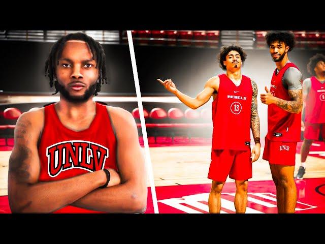 I PLAYED BASKETBALL WITH UNLV MENS BASKETBALL TEAM