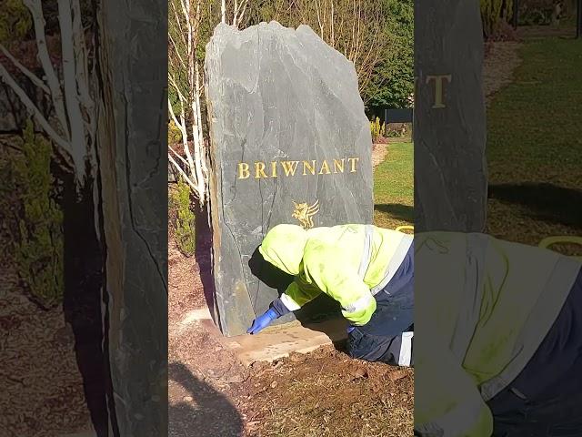 Mossfords - Fixing Thornhill Cemetery & Crematorium boulders