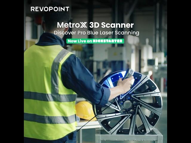 Revopoint MetroX 3D Laser Scanner: Flawless Surface Capture Everytime