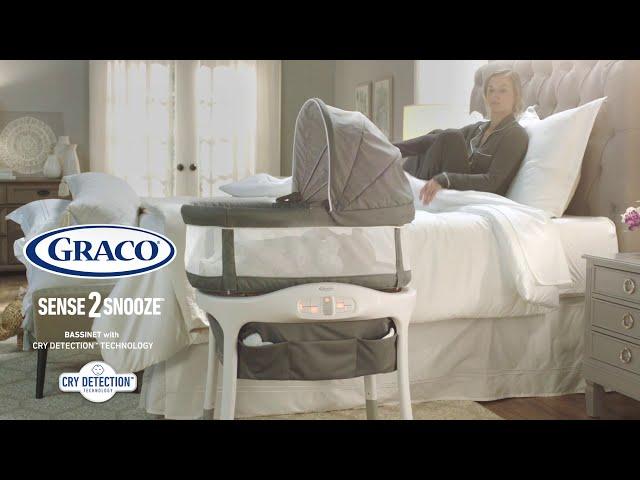 Graco® Pack 'n Play® Sense2Snooze®  Bassinet with Cry Detection™ Technology