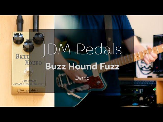 JDM Pedals Buzz Hound Germanium Fuzz no-talking demo (Baldwin Burns Buzzaround Clone)