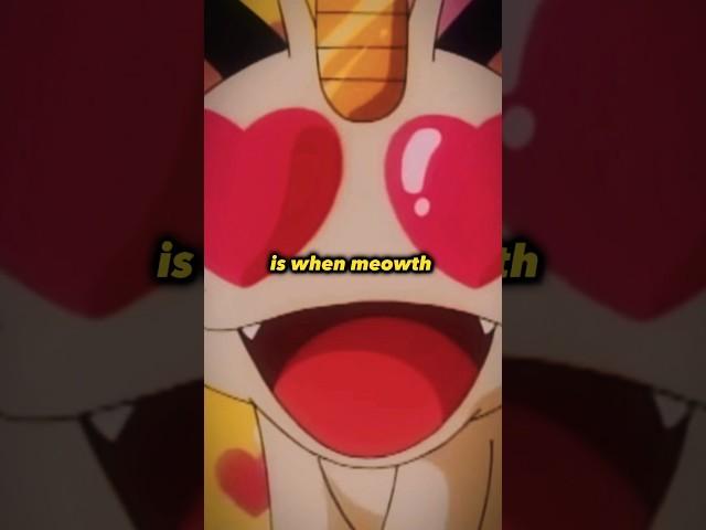 Why Meowth Can Talk #pokemon #nostalgia #anime #pikachu #pokemoncommunity