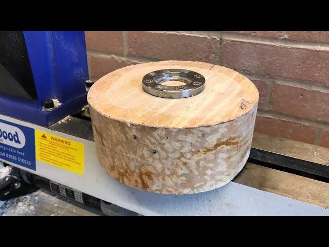 Wood turning - Stunning Spalted Beech Bowl