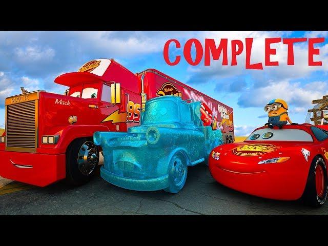 Lightning McQueen Mission Story of The FROZEN MATER Movie CARS 3 4 KIDS and DISNEY PIXAR Princess