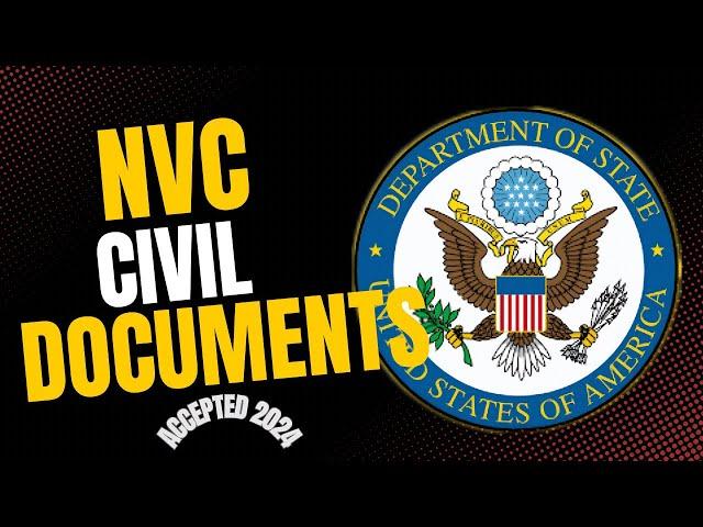 NVC Civil Documents For Benificiary 2024|DS-260 Civil Documents  #ceac #civildocuments #nvc #usvisa