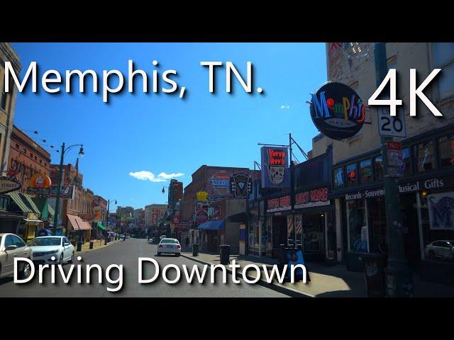 Memphis, TN. - 4K HDR - Have you had a Relaxing Ride Downtown lately