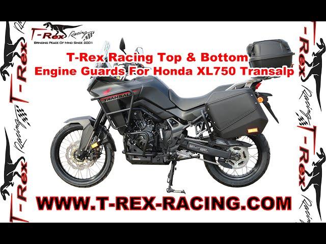 T-Rex Racing Top And Bottom Engine Guards For Honda XL750 Transalp