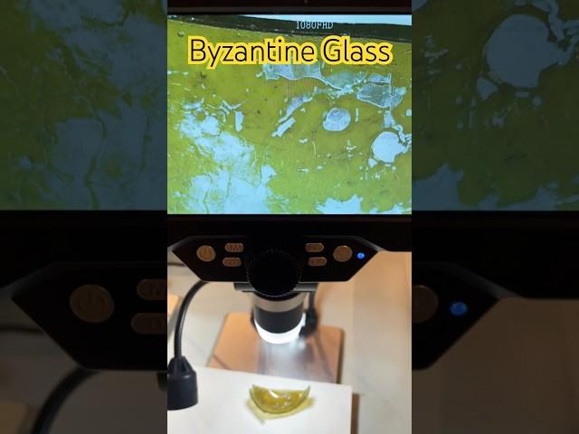 #Byzantine #Sword #Glass #microscope #archaeology #ancient #Shorts #shortvideo #reels #shortsfeed