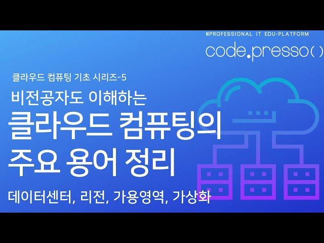 클라우드 컴퓨팅의 주요 용어(비전공자도 이해하는)