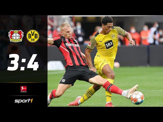 Spektakel! Bayer und BVB liefern sich 7-Tore-Thriller | Leverkusen - Dortmund | SPORT1 - BUNDESLIGA