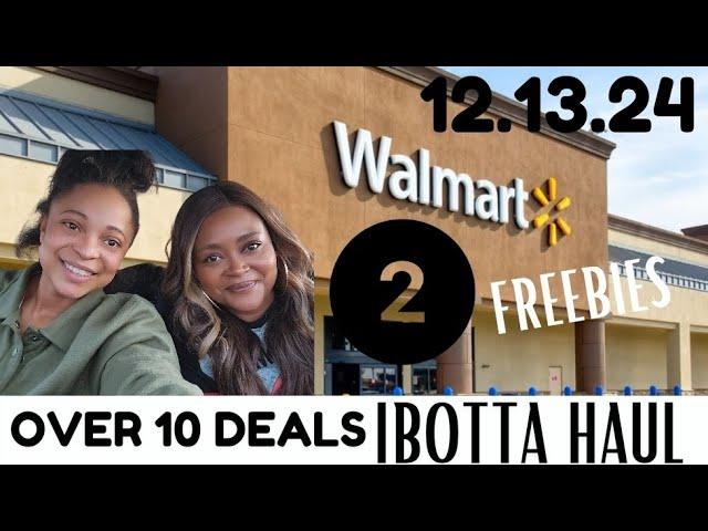 Walmart Deals 12/13/24: Walmart Ibotta Haul: Couponing At Walmart This Week: 2 FREEBIES: 14 DEALS