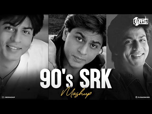 90's SRK Mashup - GRS Best Of Shah Rukh Khan | Main Hoon Na | Kuch Kuch Hota Hai | Kal Ho Na Ho