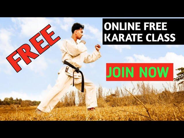 Online Karate Class free | flf martial arts academy