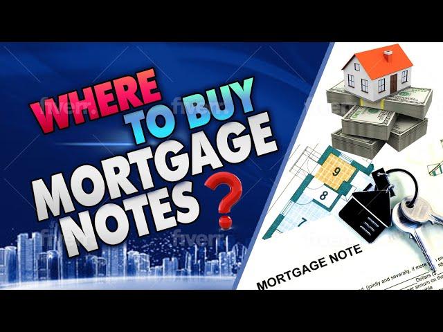 Dan Explains Where to Buy Mortgage Notes