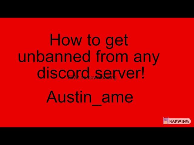 How to setup a vpn and get unbanned from any discord server in 2022.