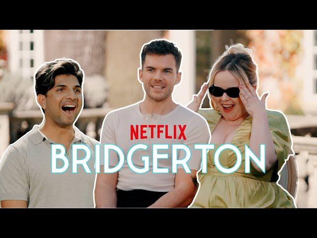 BRIDGERTON: Nicola Coughlan & Luke Newton give their best Aussie accents, JLo's Bodega order + more!