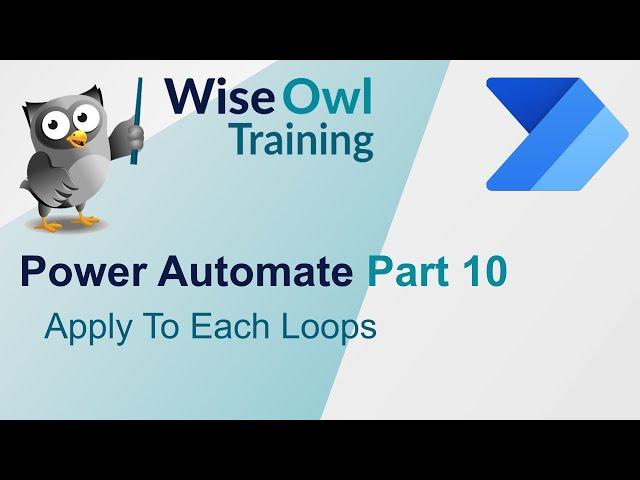 Power Automate Part 10 - Apply to Each loops