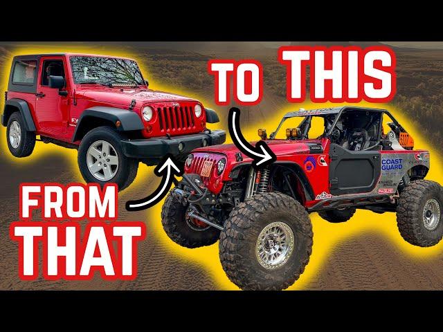 Full Jeep Wrangler Build in 15 Minutes