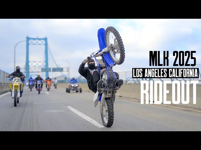 L.A. MLK BIKE LIFE RIDEOUT 2025 (Official Video) #bikelife