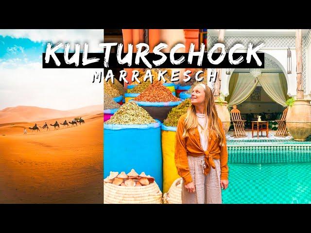 ÜBERFORDERT IN MARRAKESCH - Highlights & Sehenswürdigkeiten URLAUB | Marokko Reise Doku |