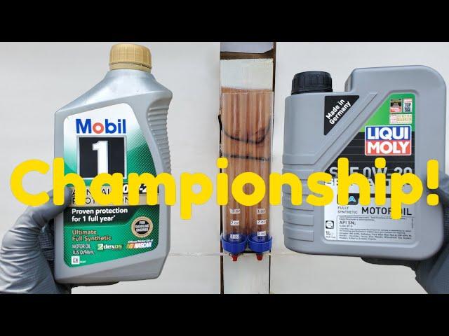 Engine oil Championship Mobil 1 vs Liqui moly!