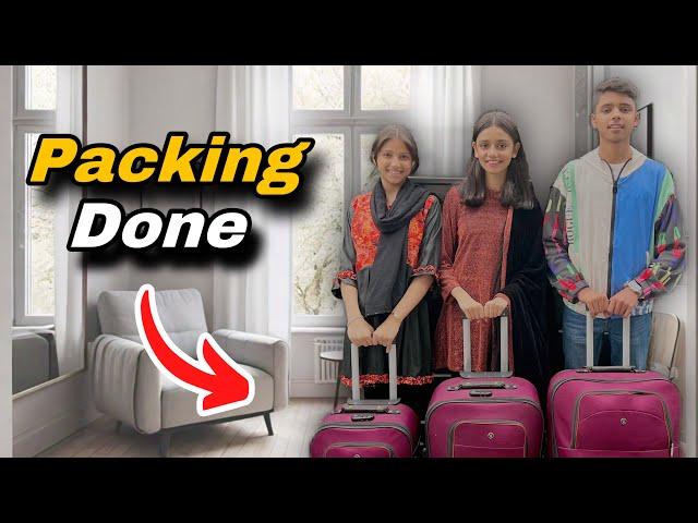 Shadi Ki Packing Done  || Aimen Ke Baal Dye Kar Diye