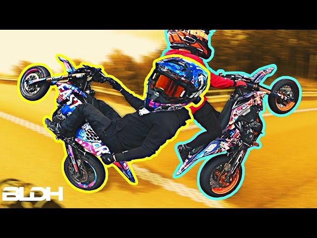 BIGGEST STUNT RIDE IN EUROPE! [HIGHWAY WHEELIES] | BLDH ft. @brian636 @HighSideLife @madcapsociety