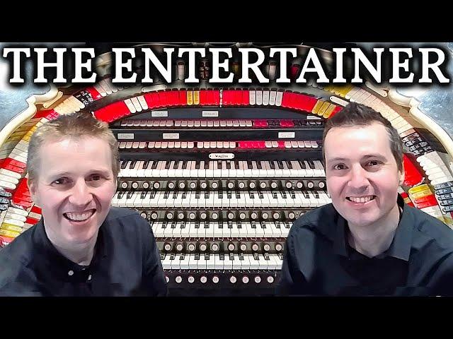 THE ENTERTAINER - JOPLIN - PIANO & WURLITZER ORGAN - SCOTT BROTHERS DUO