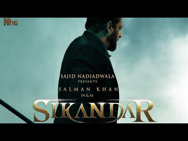 Sikandar first look out now,sikandar motion poster,salman khan,sikandar teaser trailer review