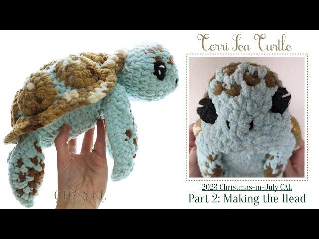 Terri Sea Turtle CAL | Part 2 : Making the Head