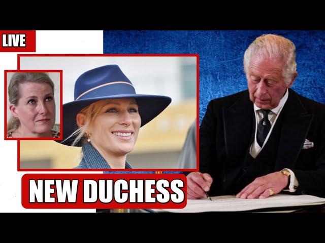 NEW ROLE Zara Tindall Takes NEW ROLE As DUCHESS OF EDINBURGH! Sophie Seriously Sick