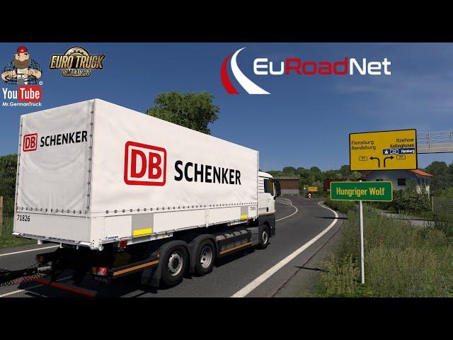 [ETS2 v1.50] EuRoadNet MAP v1.6 *Impressionen*