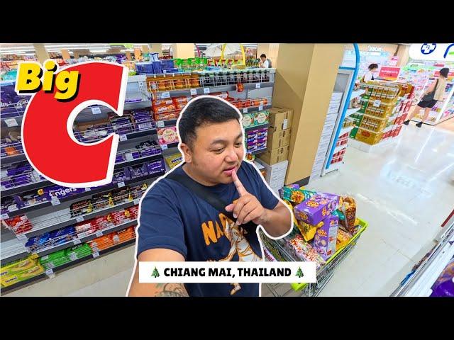 EXPLORING BIG C SUPERMARKET IN CHIANG MAI, THAILAND  | WALANG KATAO TAO SA BIG C CHIANG MAI