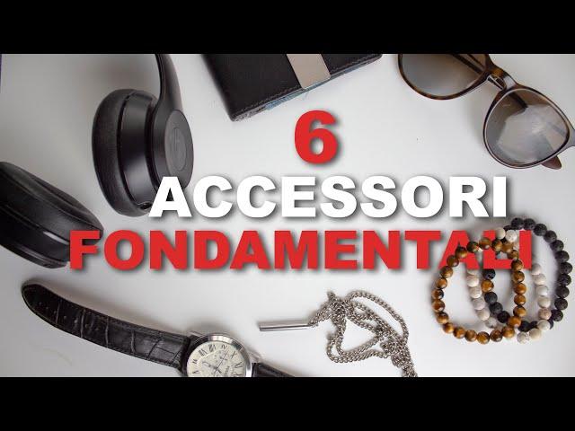 6 ACCESSORI che OGNI UOMO DOVREBBE AVERE | Stile Uomo