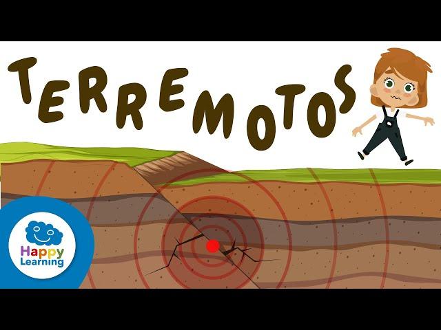 APRENDE  sobre LOS TERREMOTOS  | Vídeos Educativos para Niños I Happy Learning  🫨 