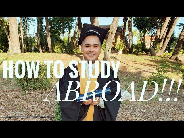 HOW TO STUDY ABROAD | ITALIAN STUDENT VISA | EUROPEAN STUDY | MASTERS DEGREE ABROAD