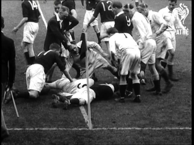 Scotland V England - Rugby Calcutta Cup (1952)