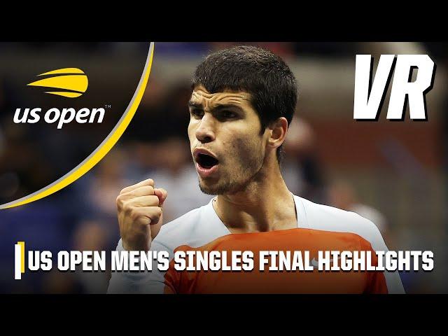 US Open Men's Singles Final Highlights in VIRTUAL REALITY!  | 2022 US Open #VR180