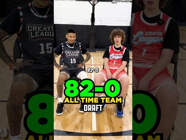 Drafting an 82-0 NBA team with Nelson Neumann!  #shorts