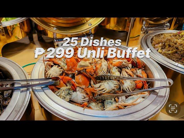 P299 Eat all you with 25 Dishes sa Bacolod - Hunasan Seafood