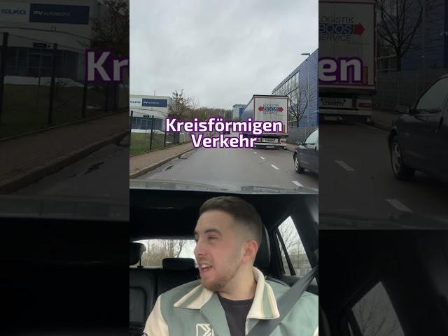 Kreisverkehr und kreisähnlicher Verkehr ⭕ @mustafahrlehrer #shorts