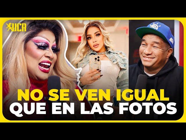 FAMOSOS QUE NO SE VEN IGUAL QUE EN FOTOS