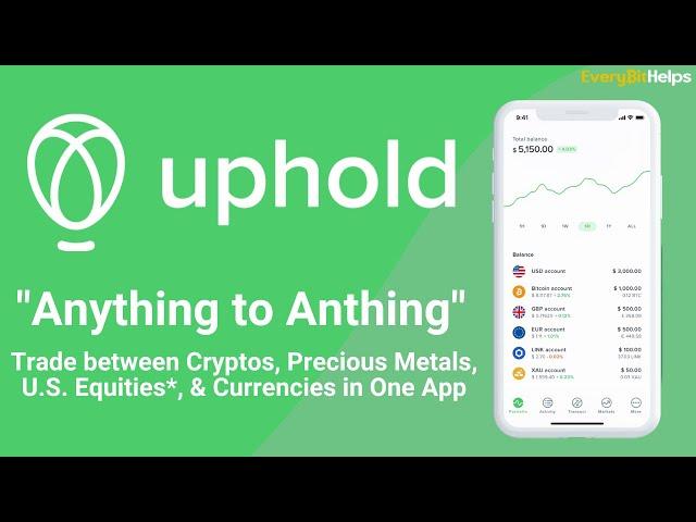 Uphold Review & Tutorial: Beginners Guide on How to Use Uphold
