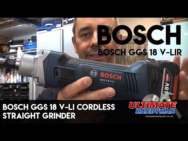 BOSCH GGS 18 V-LI CORDLESS STRAIGHT GRINDER