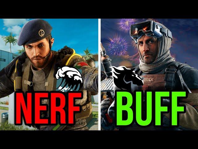 HUGE Tubarão Nerf & Maverick BUFF! Rainbow Six Siege