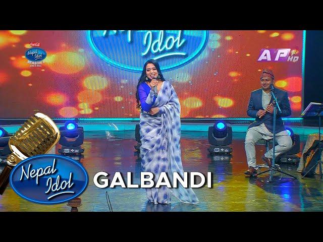 Galbandi गलबन्दी-Shanti Shree Pariyar | Nepal Idol Season 4