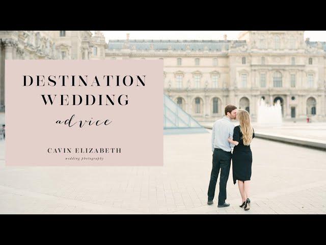 Planning a Destination Wedding? Watch this First!
